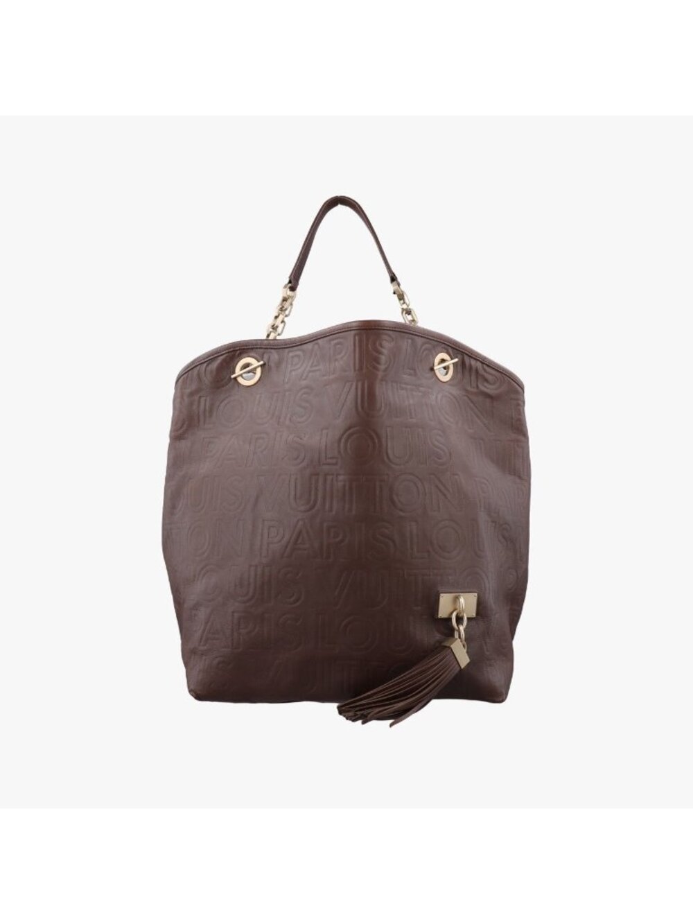 Louis Vuitton Whisper Mocha Monogram Paris Souple Leather